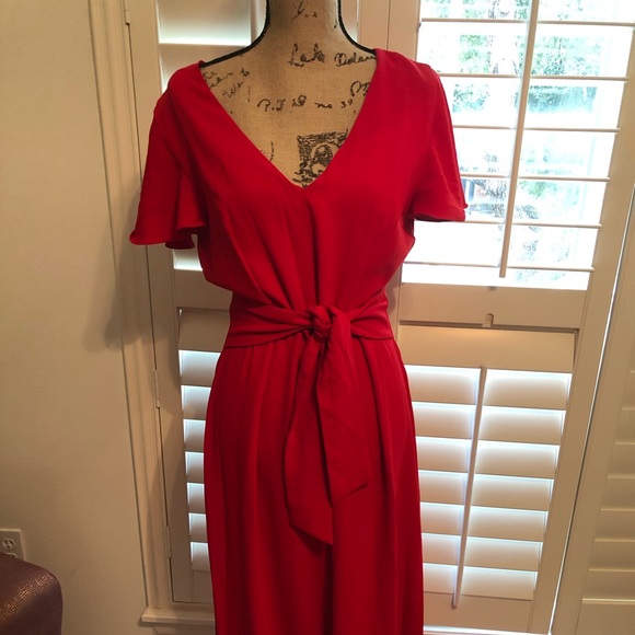 Sugar + Lips Pants - 🎉 NEW WITH TAGS! Sexy Red Jumpsuit - Size L